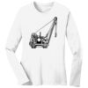 1-DAY RUSH NO MINIMUM Ladies Long Sleeve Crew Neck T-Shirt Thumbnail