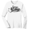1-DAY RUSH NO MINIMUM Ladies Long Sleeve Crew Neck T-Shirt Thumbnail