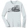 1-DAY RUSH NO MINIMUM Ladies Long Sleeve Crew Neck T-Shirt Thumbnail