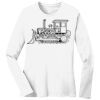 1-DAY RUSH NO MINIMUM Ladies Long Sleeve Crew Neck T-Shirt Thumbnail