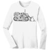 1-DAY RUSH NO MINIMUM Ladies Long Sleeve Crew Neck T-Shirt Thumbnail