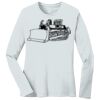 1-DAY RUSH NO MINIMUM Ladies Long Sleeve Crew Neck T-Shirt Thumbnail