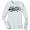 1-DAY RUSH NO MINIMUM Ladies Long Sleeve Crew Neck T-Shirt Thumbnail