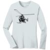 1-DAY RUSH NO MINIMUM Ladies Long Sleeve Crew Neck T-Shirt Thumbnail