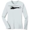 1-DAY RUSH NO MINIMUM Ladies Long Sleeve Crew Neck T-Shirt Thumbnail