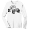 1-DAY RUSH NO MINIMUM Ladies Long Sleeve Crew Neck T-Shirt Thumbnail