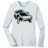 1-DAY RUSH NO MINIMUM Ladies Long Sleeve Crew Neck T-Shirt Thumbnail