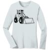 1-DAY RUSH NO MINIMUM Ladies Long Sleeve Crew Neck T-Shirt Thumbnail