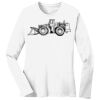 1-DAY RUSH NO MINIMUM Ladies Long Sleeve Crew Neck T-Shirt Thumbnail