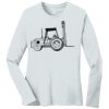 1-DAY RUSH NO MINIMUM Ladies Long Sleeve Crew Neck T-Shirt Thumbnail