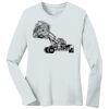 1-DAY RUSH NO MINIMUM Ladies Long Sleeve Crew Neck T-Shirt Thumbnail