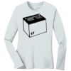 1-DAY RUSH NO MINIMUM Ladies Long Sleeve Crew Neck T-Shirt Thumbnail