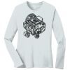 1-DAY RUSH NO MINIMUM Ladies Long Sleeve Crew Neck T-Shirt Thumbnail