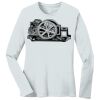 1-DAY RUSH NO MINIMUM Ladies Long Sleeve Crew Neck T-Shirt Thumbnail