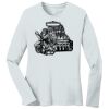 1-DAY RUSH NO MINIMUM Ladies Long Sleeve Crew Neck T-Shirt Thumbnail