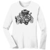 1-DAY RUSH NO MINIMUM Ladies Long Sleeve Crew Neck T-Shirt Thumbnail