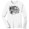 1-DAY RUSH NO MINIMUM Ladies Long Sleeve Crew Neck T-Shirt Thumbnail