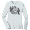 1-DAY RUSH NO MINIMUM Ladies Long Sleeve Crew Neck T-Shirt Thumbnail