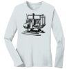 1-DAY RUSH NO MINIMUM Ladies Long Sleeve Crew Neck T-Shirt Thumbnail