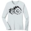 1-DAY RUSH NO MINIMUM Ladies Long Sleeve Crew Neck T-Shirt Thumbnail