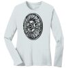 1-DAY RUSH NO MINIMUM Ladies Long Sleeve Crew Neck T-Shirt Thumbnail