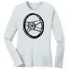 1-DAY RUSH NO MINIMUM Ladies Long Sleeve Crew Neck T-Shirt Thumbnail