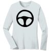 1-DAY RUSH NO MINIMUM Ladies Long Sleeve Crew Neck T-Shirt Thumbnail