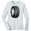 1-DAY RUSH NO MINIMUM Ladies Long Sleeve Crew Neck T-Shirt Thumbnail