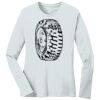 1-DAY RUSH NO MINIMUM Ladies Long Sleeve Crew Neck T-Shirt Thumbnail