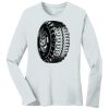 1-DAY RUSH NO MINIMUM Ladies Long Sleeve Crew Neck T-Shirt Thumbnail