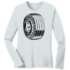 1-DAY RUSH NO MINIMUM Ladies Long Sleeve Crew Neck T-Shirt Thumbnail