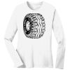1-DAY RUSH NO MINIMUM Ladies Long Sleeve Crew Neck T-Shirt Thumbnail