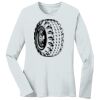 1-DAY RUSH NO MINIMUM Ladies Long Sleeve Crew Neck T-Shirt Thumbnail