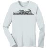 1-DAY RUSH NO MINIMUM Ladies Long Sleeve Crew Neck T-Shirt Thumbnail