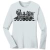 1-DAY RUSH NO MINIMUM Ladies Long Sleeve Crew Neck T-Shirt Thumbnail