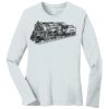 1-DAY RUSH NO MINIMUM Ladies Long Sleeve Crew Neck T-Shirt Thumbnail