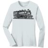 1-DAY RUSH NO MINIMUM Ladies Long Sleeve Crew Neck T-Shirt Thumbnail