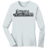 1-DAY RUSH NO MINIMUM Ladies Long Sleeve Crew Neck T-Shirt Thumbnail