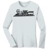 1-DAY RUSH NO MINIMUM Ladies Long Sleeve Crew Neck T-Shirt Thumbnail