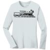 1-DAY RUSH NO MINIMUM Ladies Long Sleeve Crew Neck T-Shirt Thumbnail