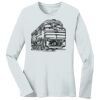 1-DAY RUSH NO MINIMUM Ladies Long Sleeve Crew Neck T-Shirt Thumbnail