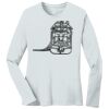 1-DAY RUSH NO MINIMUM Ladies Long Sleeve Crew Neck T-Shirt Thumbnail