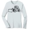 1-DAY RUSH NO MINIMUM Ladies Long Sleeve Crew Neck T-Shirt Thumbnail