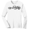 1-DAY RUSH NO MINIMUM Ladies Long Sleeve Crew Neck T-Shirt Thumbnail