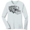 1-DAY RUSH NO MINIMUM Ladies Long Sleeve Crew Neck T-Shirt Thumbnail