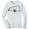 1-DAY RUSH NO MINIMUM Ladies Long Sleeve Crew Neck T-Shirt Thumbnail