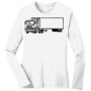 1-DAY RUSH NO MINIMUM Ladies Long Sleeve Crew Neck T-Shirt Thumbnail