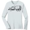 1-DAY RUSH NO MINIMUM Ladies Long Sleeve Crew Neck T-Shirt Thumbnail