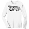 1-DAY RUSH NO MINIMUM Ladies Long Sleeve Crew Neck T-Shirt Thumbnail