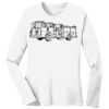 1-DAY RUSH NO MINIMUM Ladies Long Sleeve Crew Neck T-Shirt Thumbnail